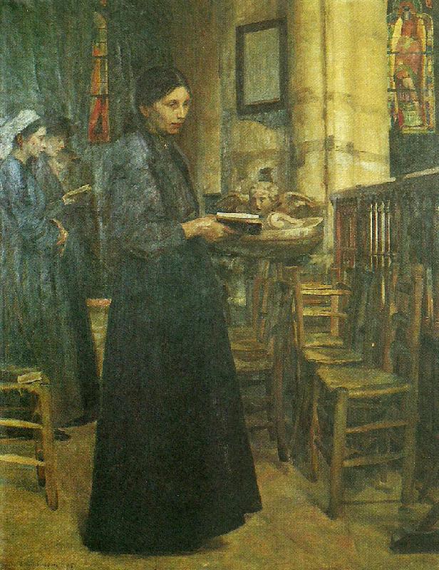 Carl Wilhelmson under tysta massan oil painting picture